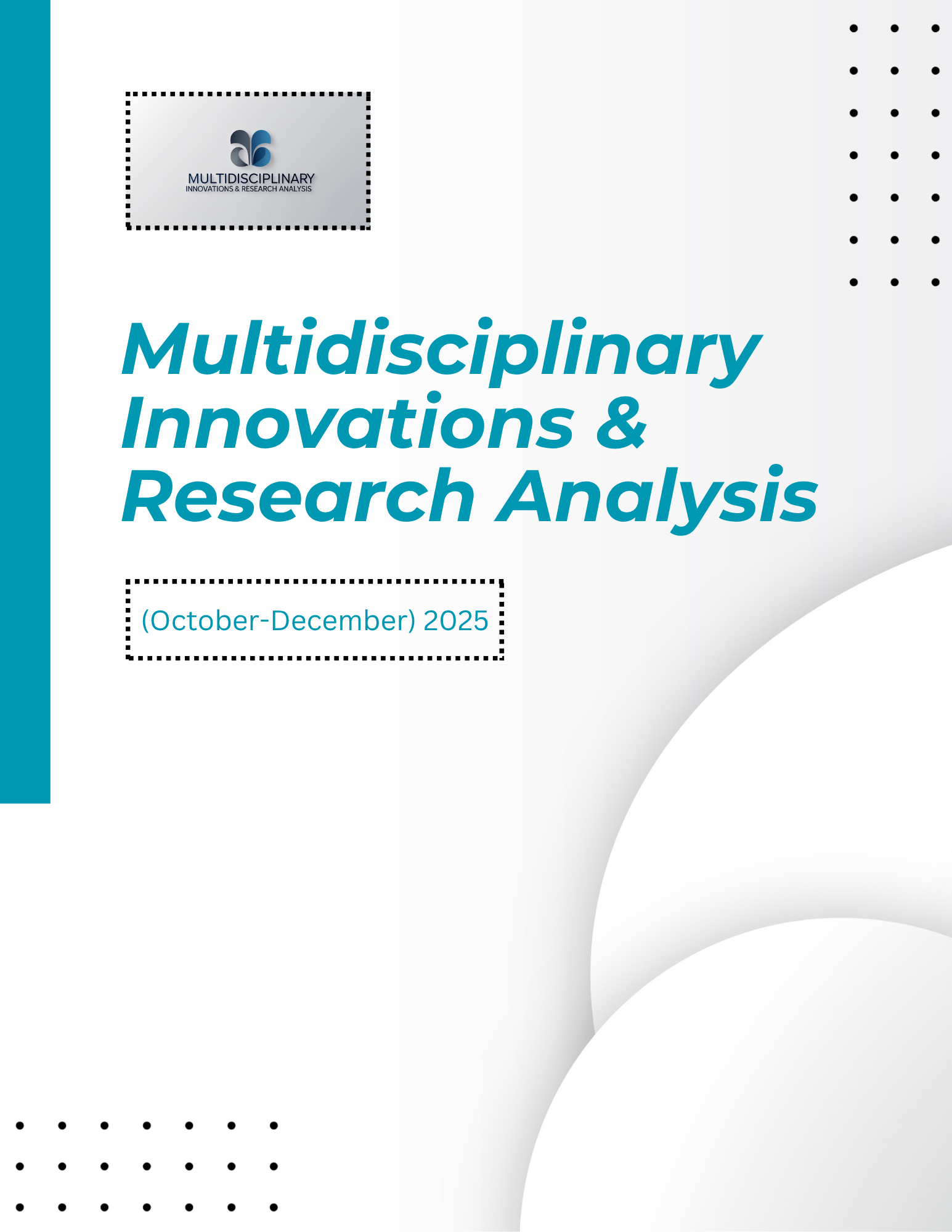 					View Vol. 6 No. 4 (2025): Volume-VI, Number-IV, 2025
				